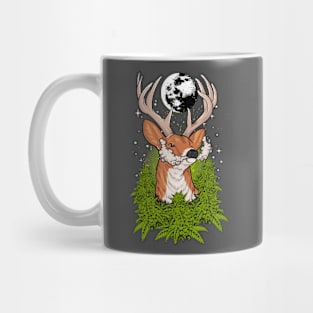 Cannabis deer Mug